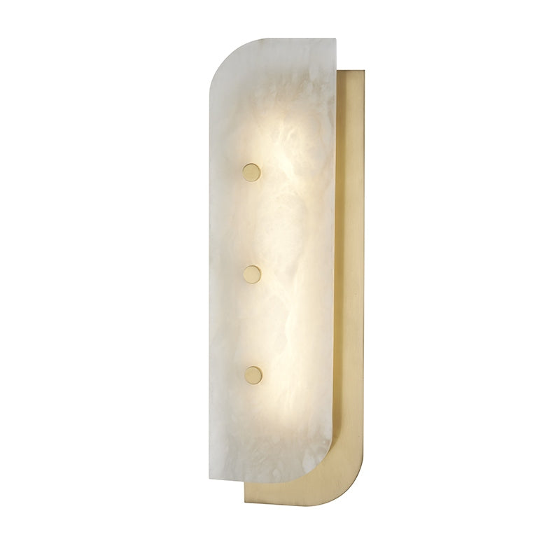 Hudson Valley Canada - LED Wall Sconce - Yin & Yang - Aged Brass- Union Lighting Luminaires Decor