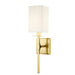 Hudson Valley Canada - One Light Wall Sconce - Taunton - Aged Brass- Union Lighting Luminaires Decor