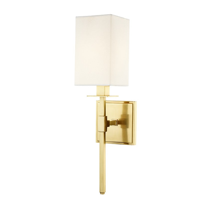 Hudson Valley Canada - One Light Wall Sconce - Taunton - Aged Brass- Union Lighting Luminaires Decor