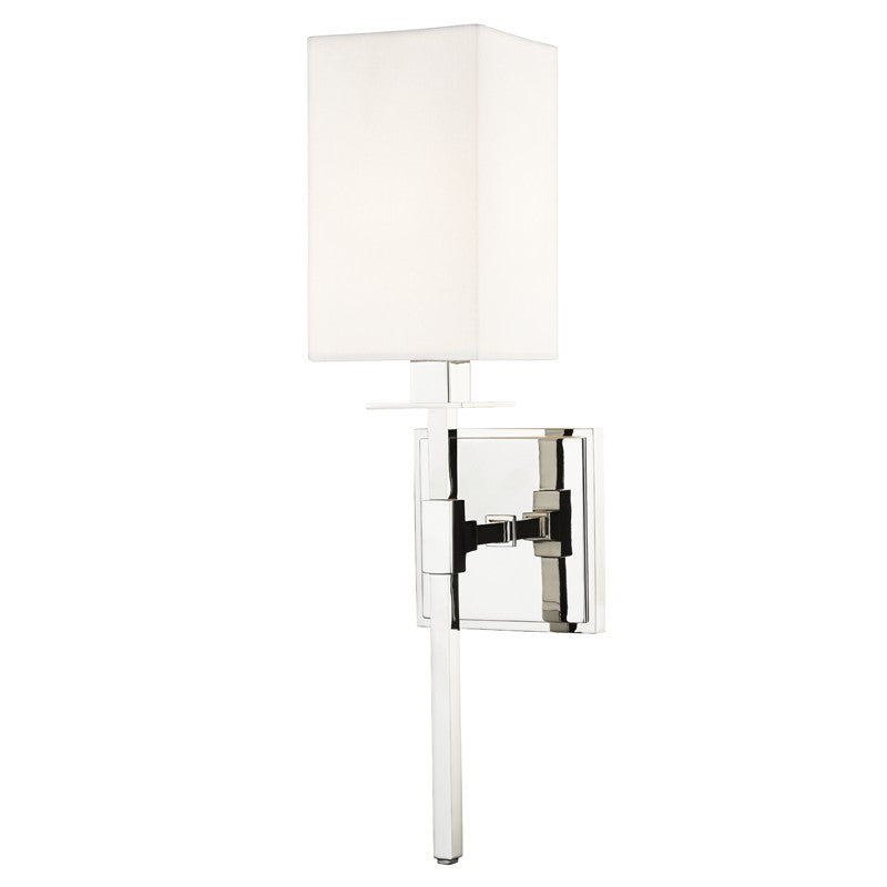 Hudson Valley Canada - One Light Wall Sconce - Taunton - Polished Nickel- Union Lighting Luminaires Decor