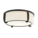 Hudson Valley Canada - Three Light Flush Mount - Talon - Old Bronze- Union Lighting Luminaires Decor