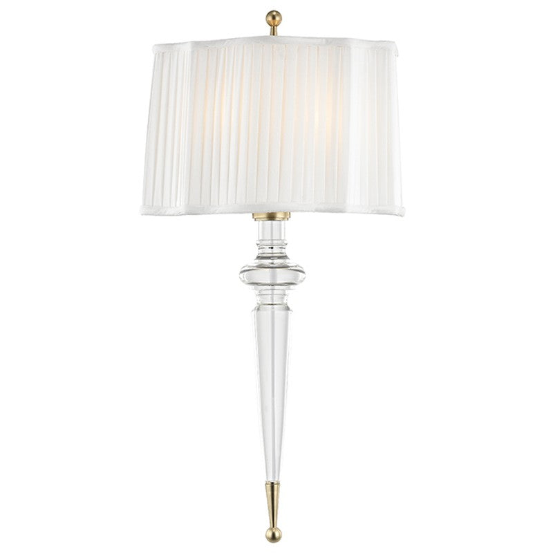 Hudson Valley Canada - Two Light Wall Sconce - Tipton - Aged Brass- Union Lighting Luminaires Decor