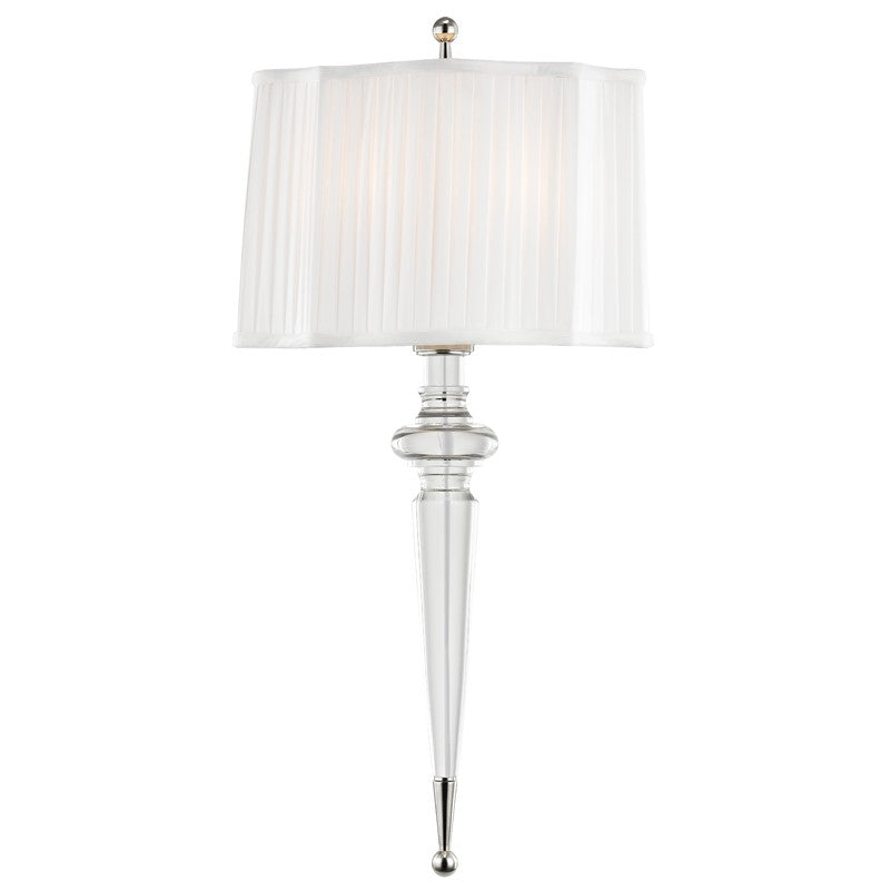 Hudson Valley Canada - Two Light Wall Sconce - Tipton - Polished Nickel- Union Lighting Luminaires Decor