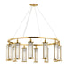 Hudson Valley Canada - 12 Light Chandelier - Marley - Aged Brass- Union Lighting Luminaires Decor