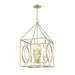 Hudson Valley Canada - Eight Light Pendant - Octavio - Gold Leaf- Union Lighting Luminaires Decor