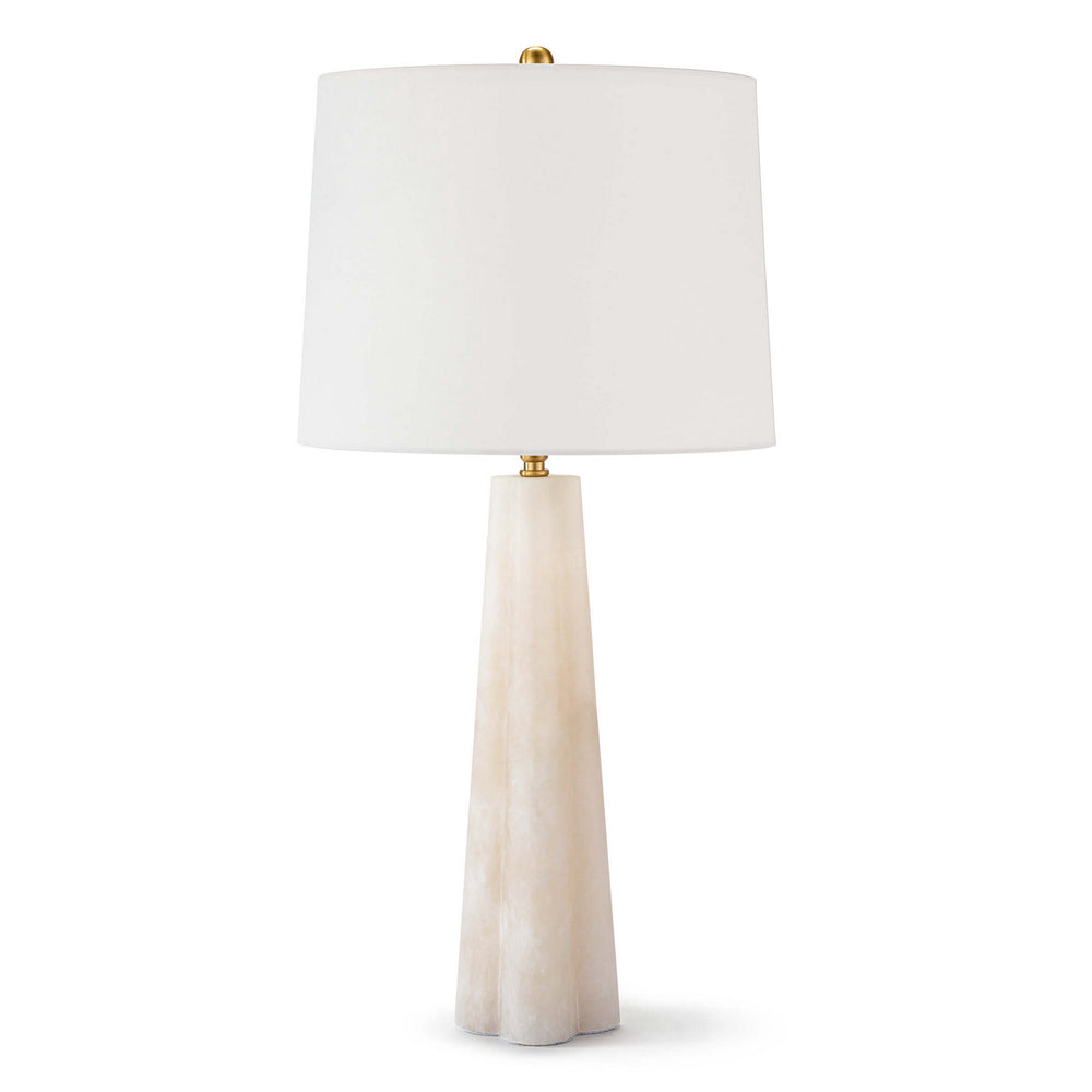 Regina Andrew Canada - One Light Table Lamp - Quatrefoil - Natural Stone- Union Lighting Luminaires Decor