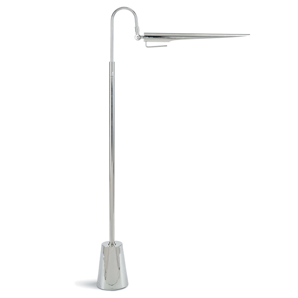 Regina Andrew Canada - One Light Floor Lamp - Raven - Polished Nickel- Union Lighting Luminaires Decor