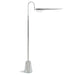 Regina Andrew Canada - One Light Floor Lamp - Raven - Polished Nickel- Union Lighting Luminaires Decor