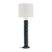 Regina Andrew Canada - Two Light Floor Lamp - Accordion - Ebony- Union Lighting Luminaires Decor