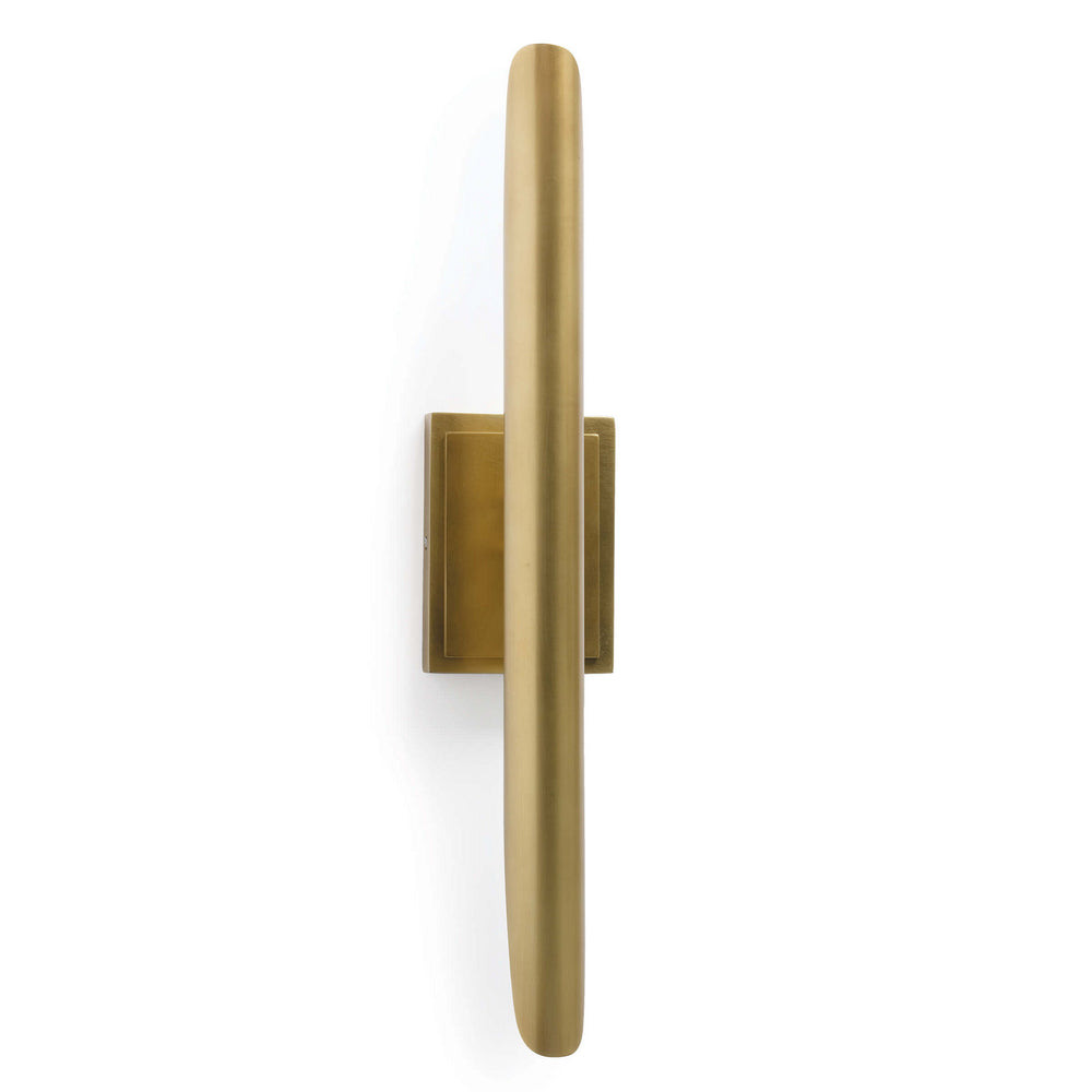 Regina Andrew Canada - Two Light Wall Sconce - Redford - Natural Brass- Union Lighting Luminaires Decor