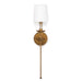 Regina Andrew Canada - One Light Wall Sconce - Clove - Antique Gold Leaf- Union Lighting Luminaires Decor