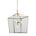 Regina Andrew Canada - Five Light Lantern - Camden - Natural Brass- Union Lighting Luminaires Decor