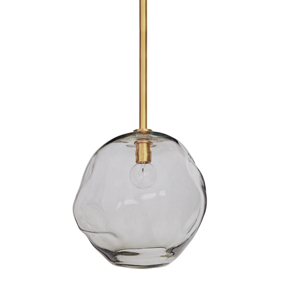 Regina Andrew Canada - One Light Pendant - Molten - Natural Brass- Union Lighting Luminaires Decor
