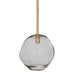 Regina Andrew Canada - One Light Pendant - Molten - Natural Brass- Union Lighting Luminaires Decor