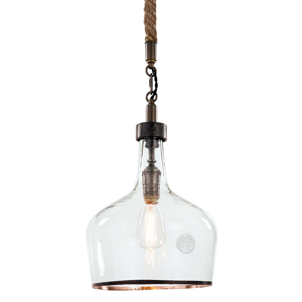 Regina Andrew Canada - One Light Pendant - Demi - Clear- Union Lighting Luminaires Decor