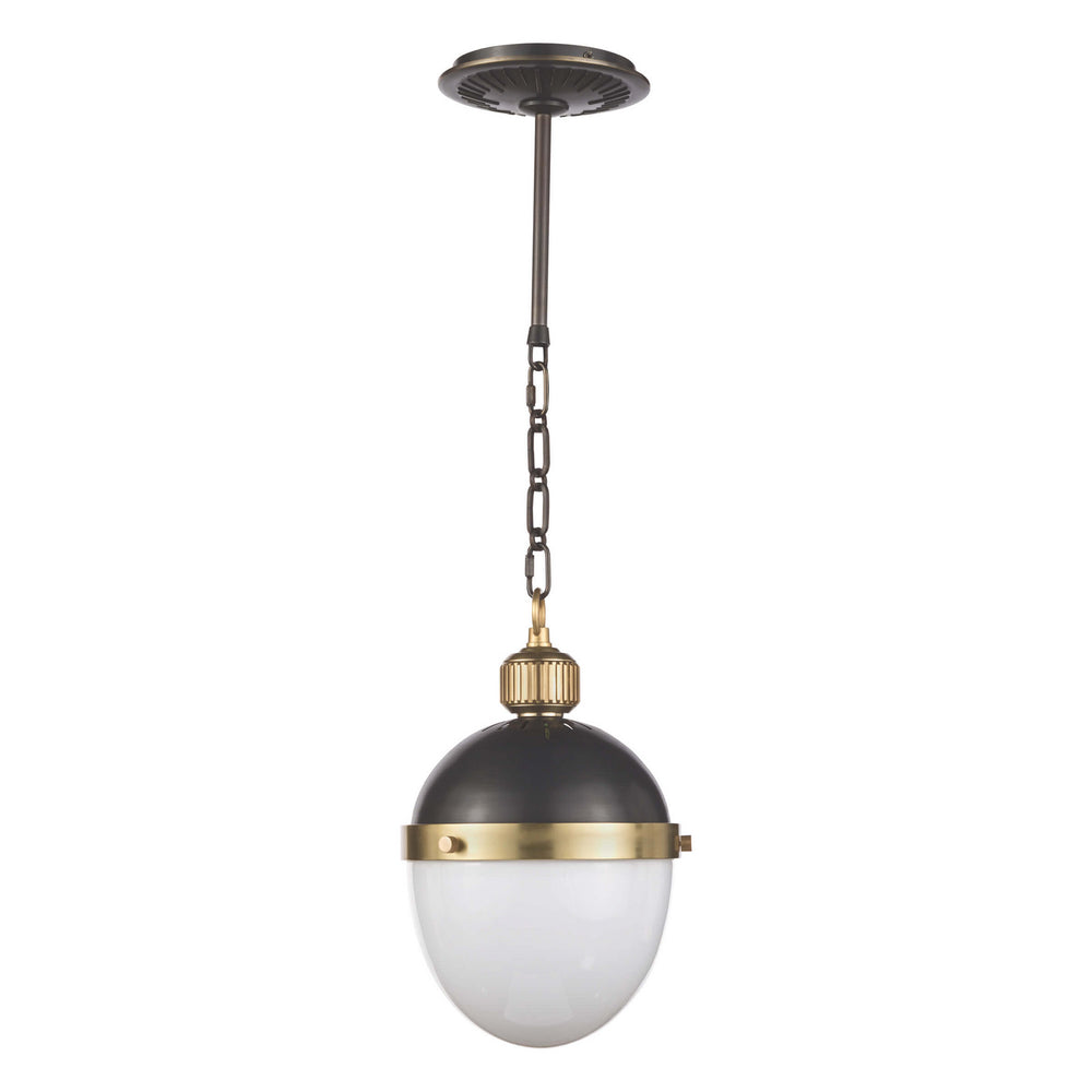 Regina Andrew Canada - One Light Pendant - Otis - Blackened Brass- Union Lighting Luminaires Decor