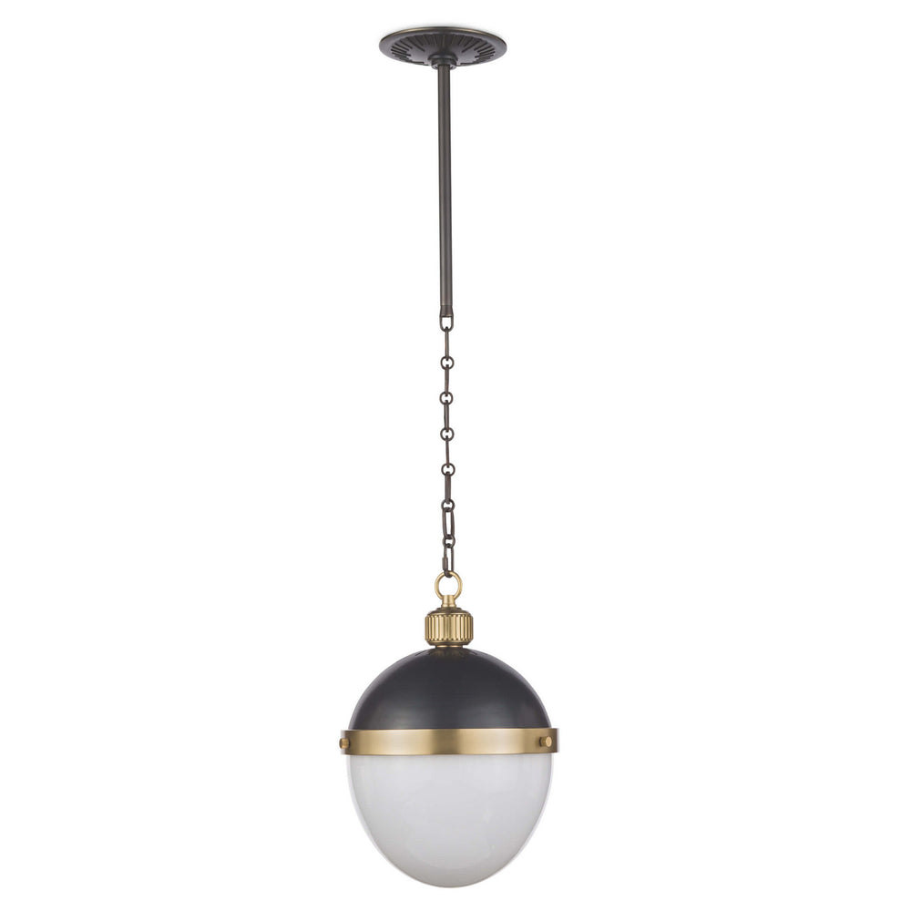 Regina Andrew Canada - One Light Pendant - Otis - Blackened Brass- Union Lighting Luminaires Decor