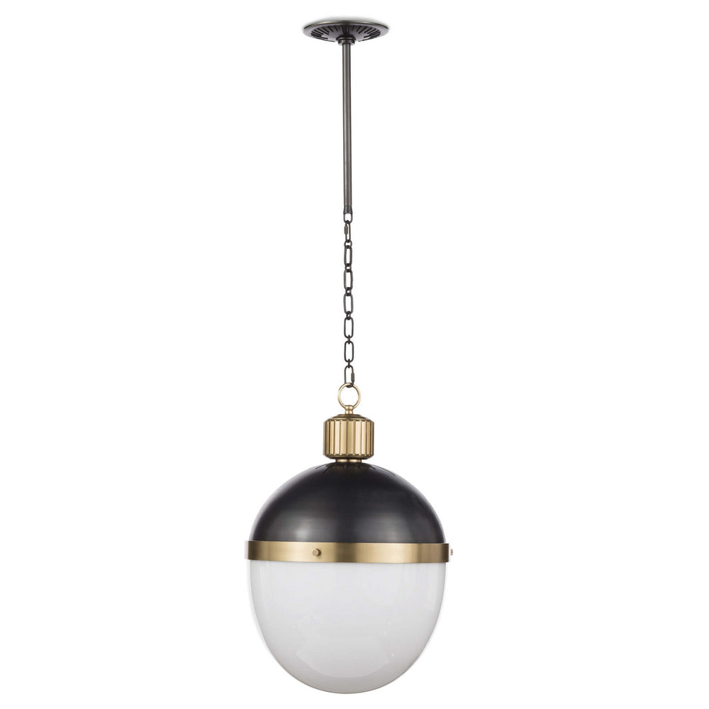 Regina Andrew Canada - One Light Pendant - Otis - Blackened Brass- Union Lighting Luminaires Decor