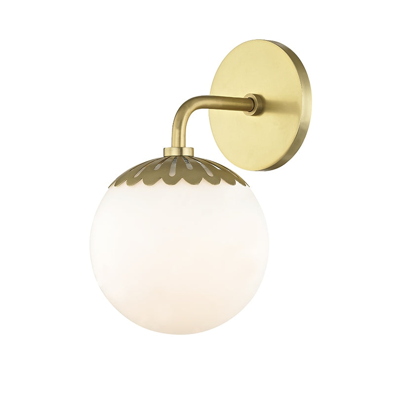 Mitzi Canada - One Light Bath and Vanity - Paige - Aged Brass- Union Lighting Luminaires Decor