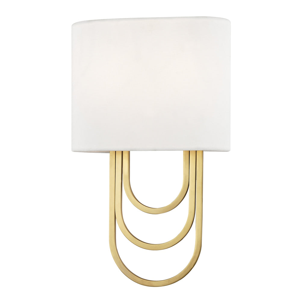 Mitzi Canada - Two Light Wall Sconce - Farah - Aged Brass- Union Lighting Luminaires Decor