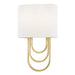 Mitzi Canada - Two Light Wall Sconce - Farah - Aged Brass- Union Lighting Luminaires Decor