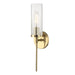 Mitzi Canada - One Light Wall Sconce - Olivia - Aged Brass- Union Lighting Luminaires Decor
