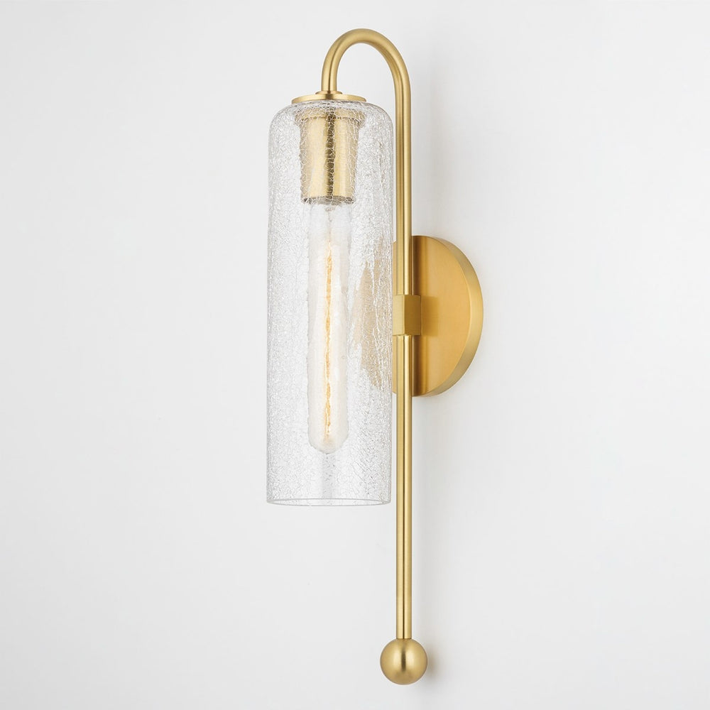 Mitzi Canada - One Light Wall Sconce - Skye - Aged Brass- Union Lighting Luminaires Decor