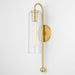 Mitzi Canada - One Light Wall Sconce - Skye - Aged Brass- Union Lighting Luminaires Decor