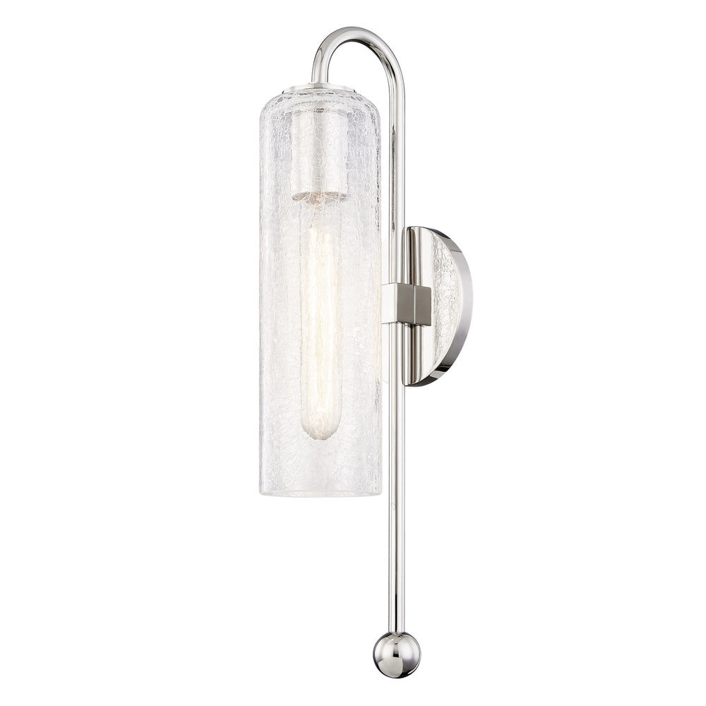 Mitzi Canada - One Light Wall Sconce - Skye - Polished Nickel- Union Lighting Luminaires Decor