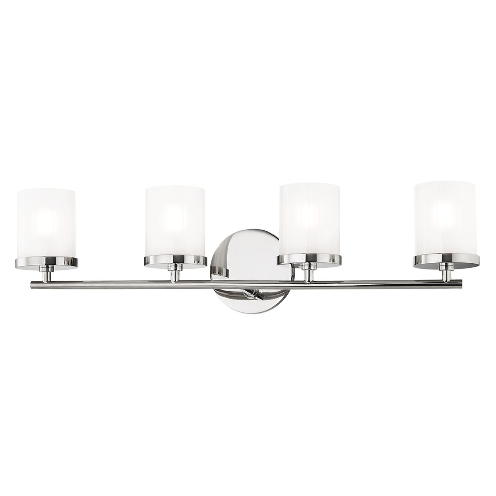 Mitzi Canada - Four Light Bath and Vanity - Ryan - Polished Nickel- Union Lighting Luminaires Decor
