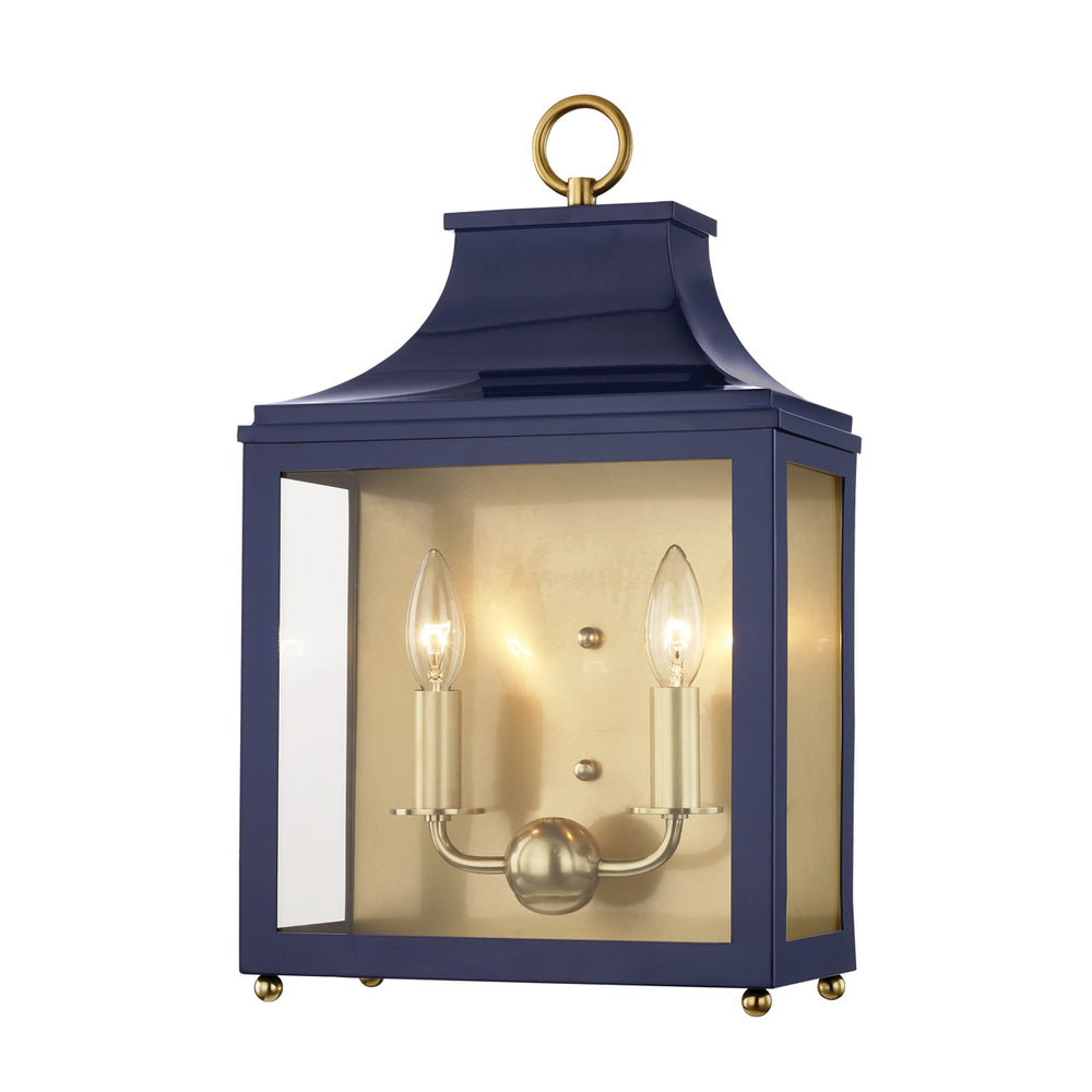 Mitzi Canada - Two Light Wall Sconce - Leigh - Aged Brass- Union Lighting Luminaires Decor