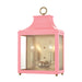 Mitzi - Two Light Wall Sconce - Leigh - Aged Brass/Pink- Union Lighting Luminaires Decor