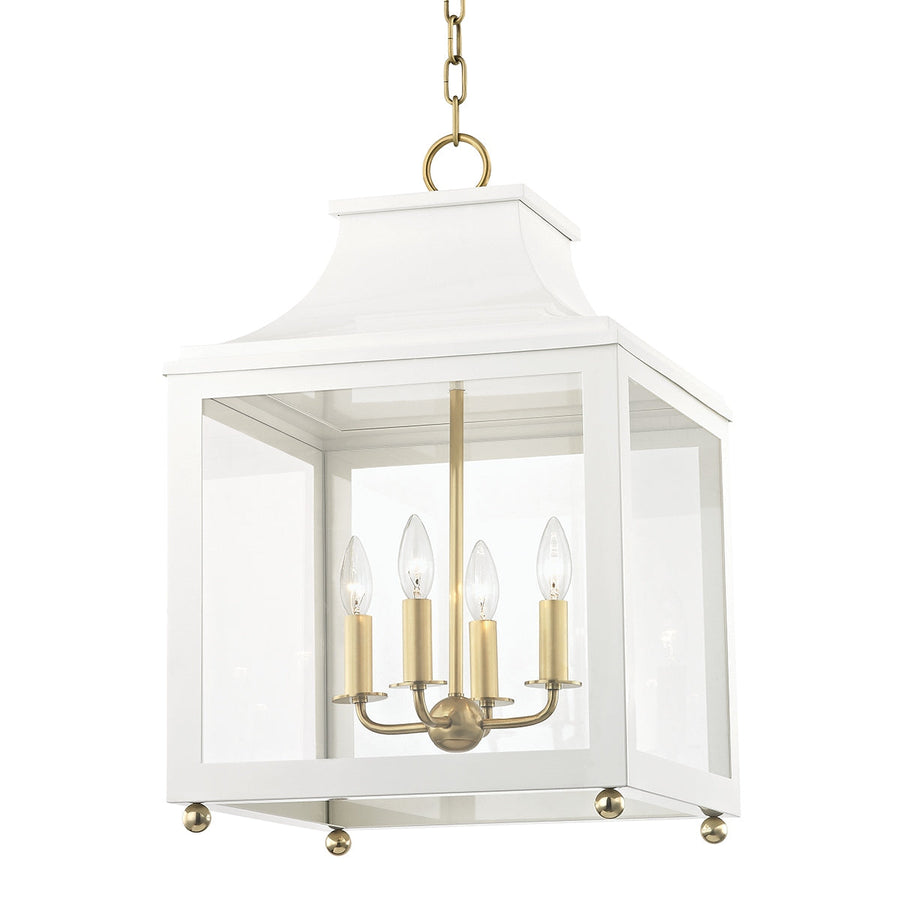 Mitzi Canada - Four Light Lantern - Leigh - Aged Brass- Union Lighting Luminaires Decor