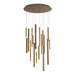 Eurofase Canada - LED Chandelier - Santana - Antique Brass- Union Lighting Luminaires Decor