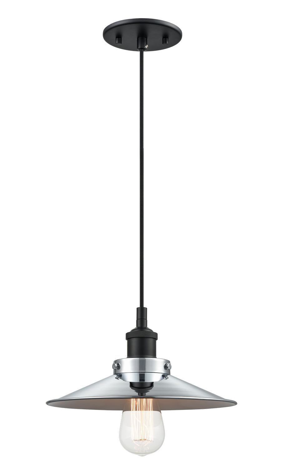Matteo Canada - One Light Pendant - Bulstrode'S Workshop - Black- Union Lighting Luminaires Decor