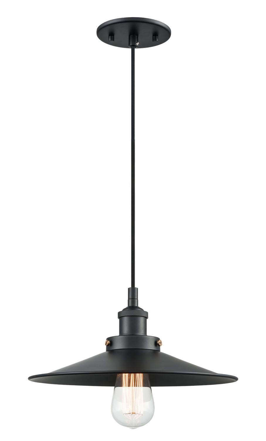 Matteo Canada - One Light Pendant - Bulstrode'S Workshop - Black- Union Lighting Luminaires Decor