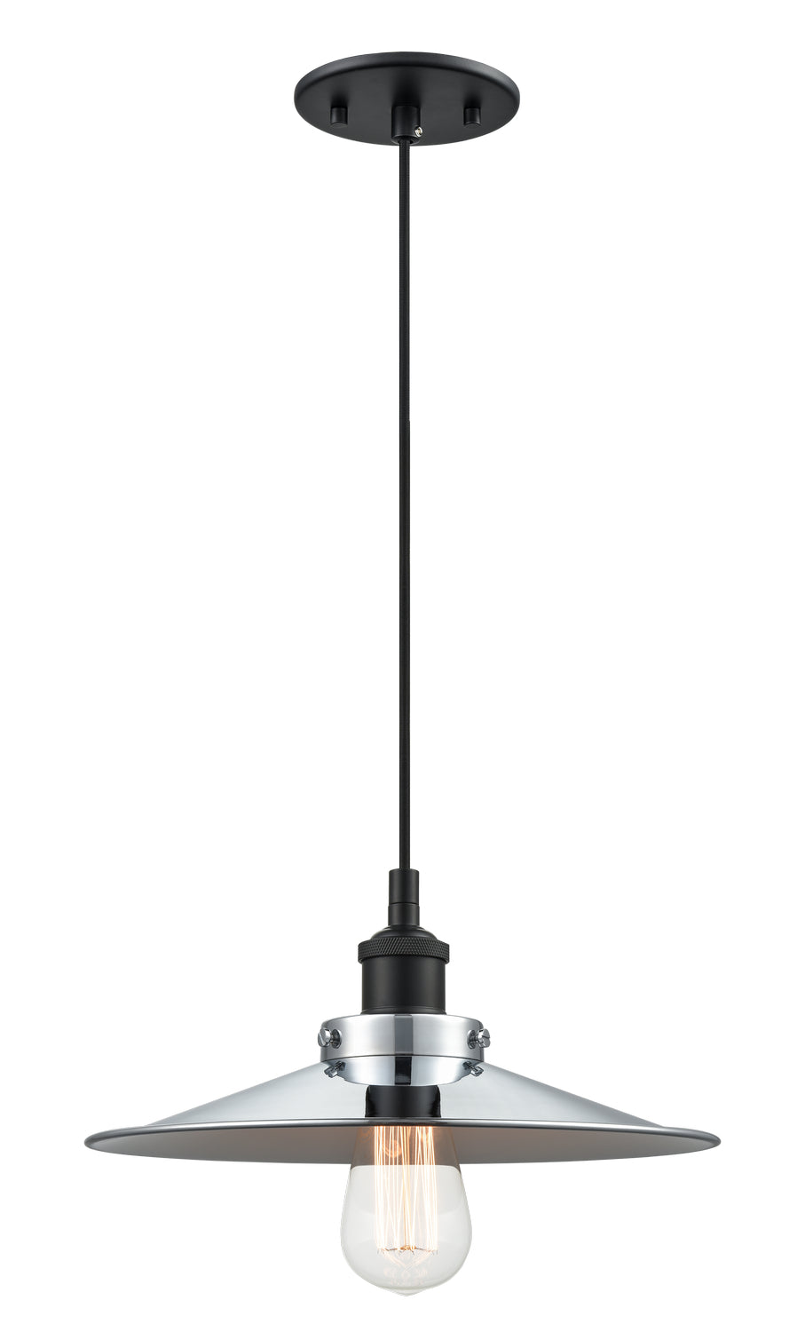 Matteo Canada - One Light Pendant - Bulstrode'S Workshop - Black- Union Lighting Luminaires Decor