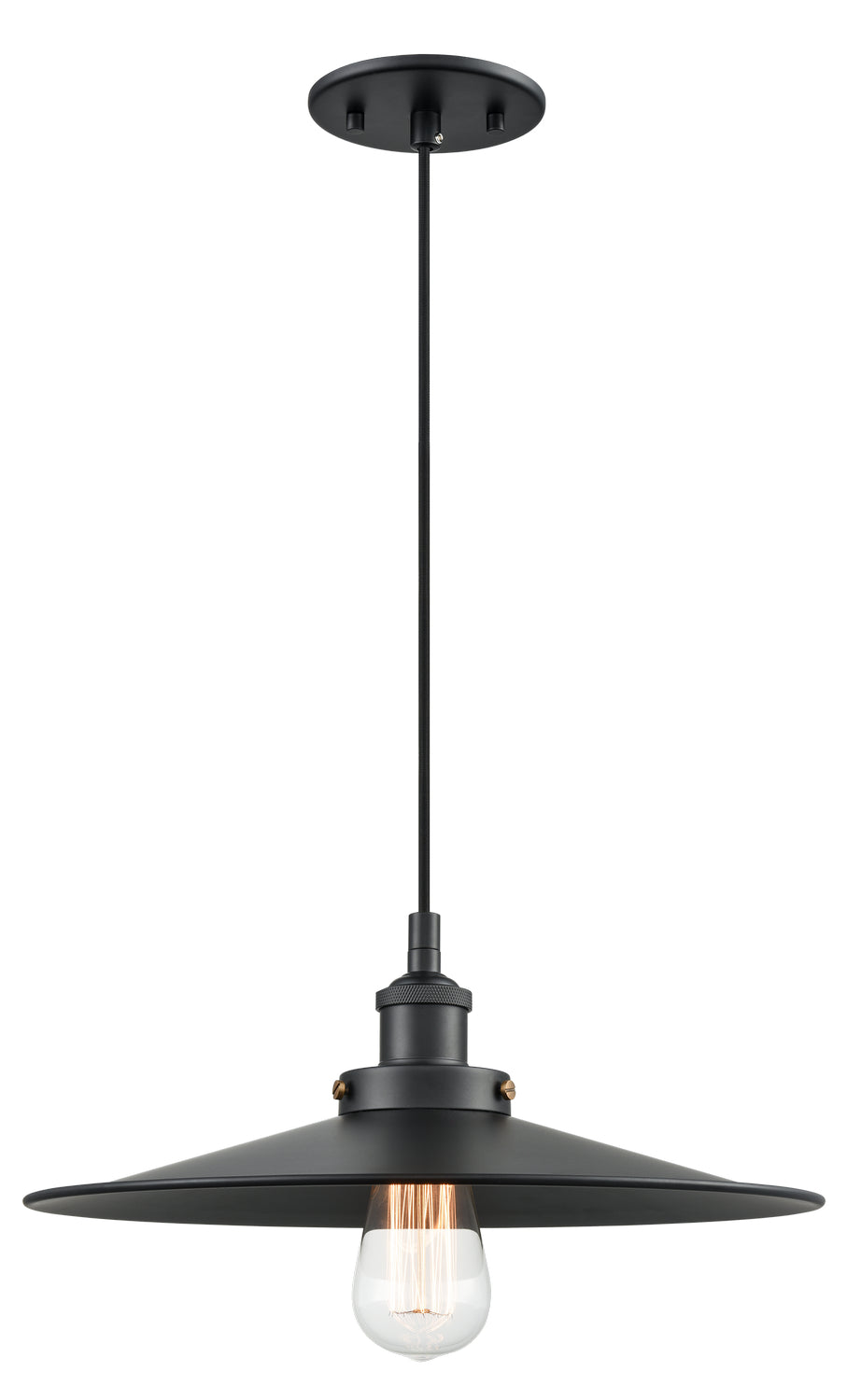 Matteo Canada - One Light Pendant - Bulstrode'S Workshop - Black- Union Lighting Luminaires Decor