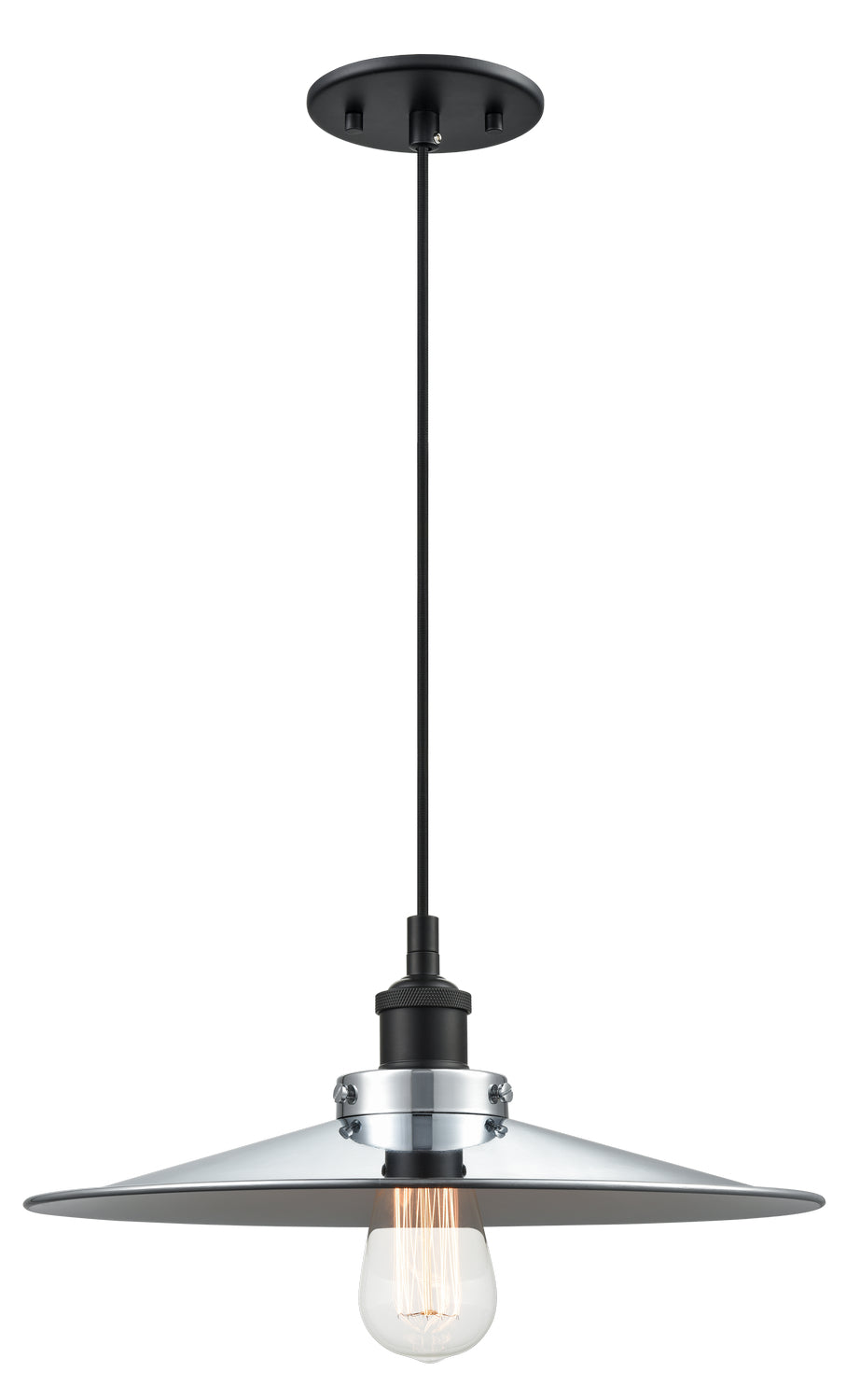 Matteo Canada - One Light Pendant - Bulstrode'S Workshop - Black- Union Lighting Luminaires Decor