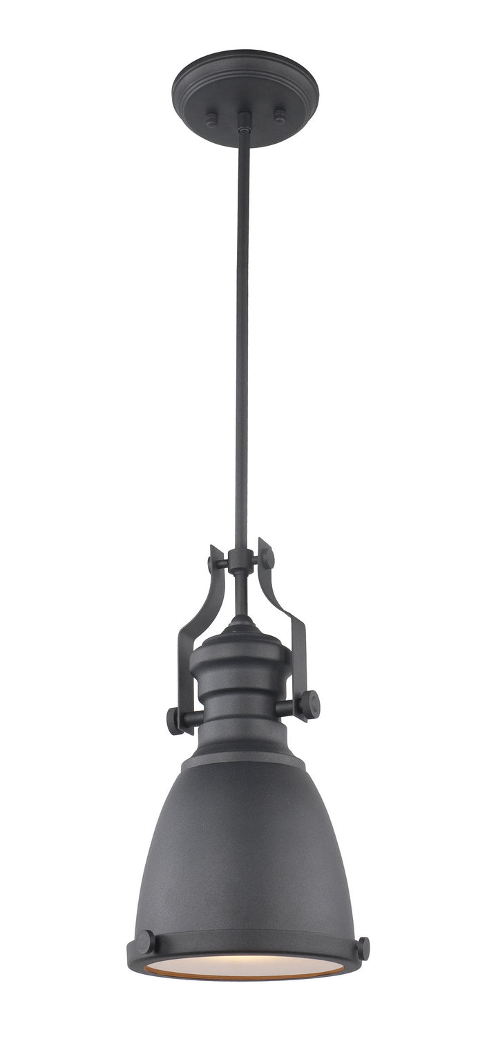 Matteo Canada - One Light Pendant - Cresswell - Matte Black- Union Lighting Luminaires Decor