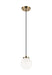 Matteo Canada - One Light Pendant - The Bougie - Aged Gold Brass- Union Lighting Luminaires Decor