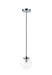 Matteo Canada - One Light Pendant - The Bougie - Chrome- Union Lighting Luminaires Decor