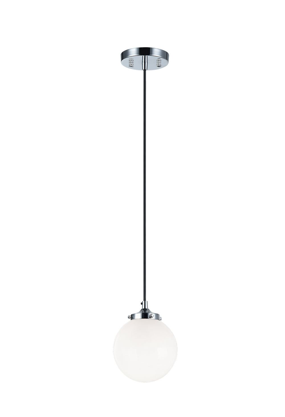 Matteo Canada - One Light Pendant - The Bougie - Chrome- Union Lighting Luminaires Decor