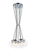 Matteo Canada - Seven Light Pendant - The Bougie - Chrome- Union Lighting Luminaires Decor