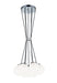 Matteo Canada - Seven Light Pendant - The Bougie - Chrome- Union Lighting Luminaires Decor