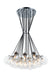Matteo Canada - 19 Light Chandelier - The Bougie - Chrome- Union Lighting Luminaires Decor