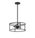 Matteo Canada - Two Light Pendant - Candid - Rusty Black- Union Lighting Luminaires Decor