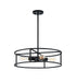 Matteo Canada - Four Light Pendant - Candid - Rusty Black- Union Lighting Luminaires Decor