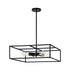 Matteo Canada - Four Light Pendant - Candid - Rusty Black- Union Lighting Luminaires Decor