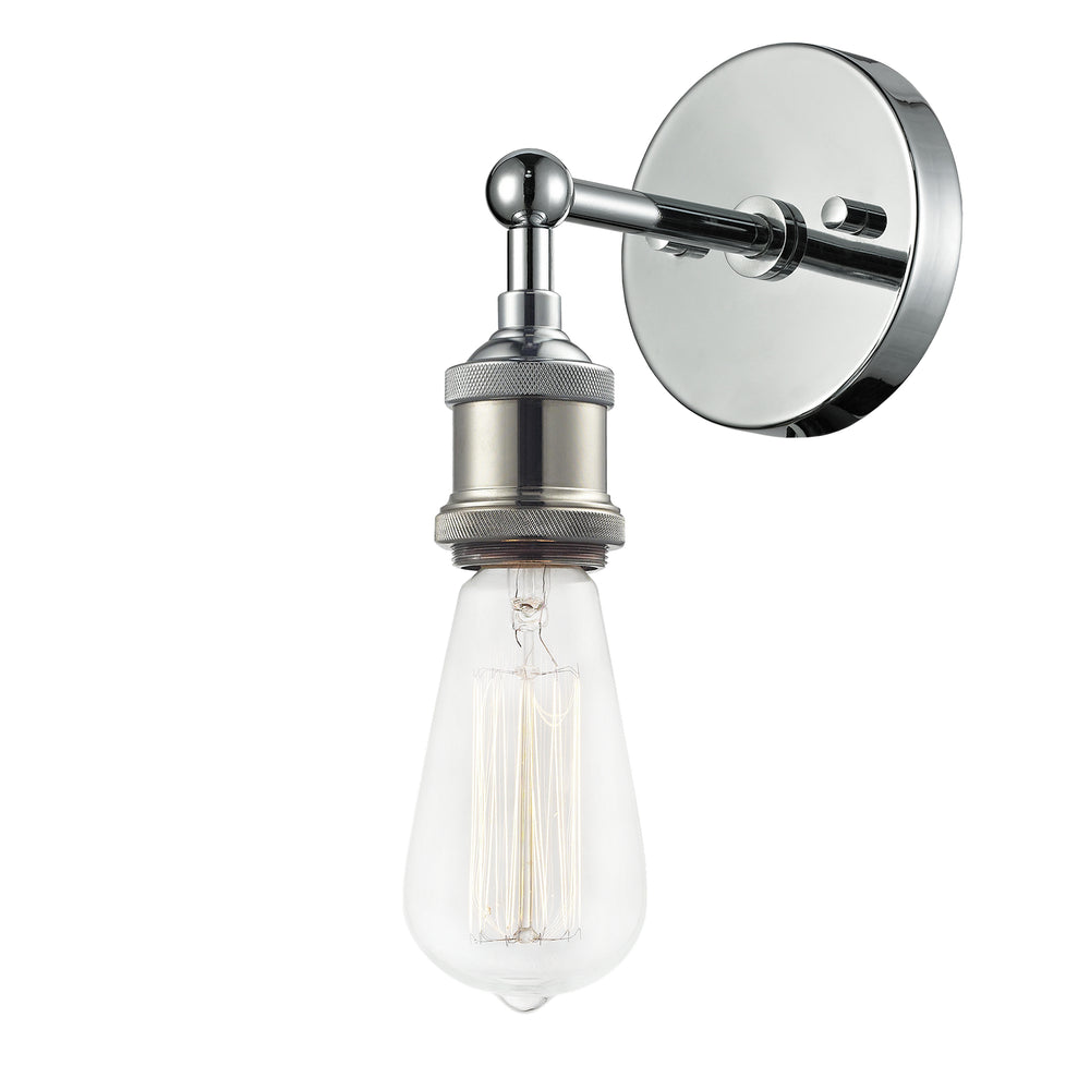 Matteo Canada - One Light Wall Sconce - Bulstrode'S Workshop - Chrome- Union Lighting Luminaires Decor